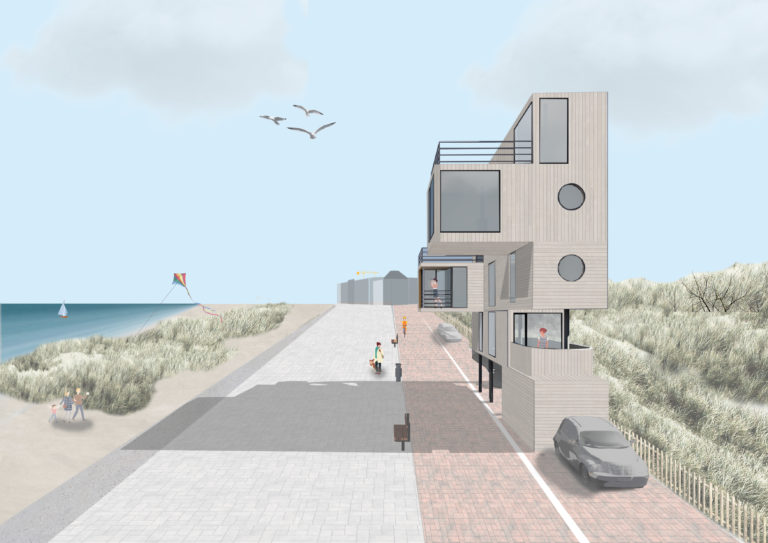 Buitenbeeld situatie Knokke-Heist